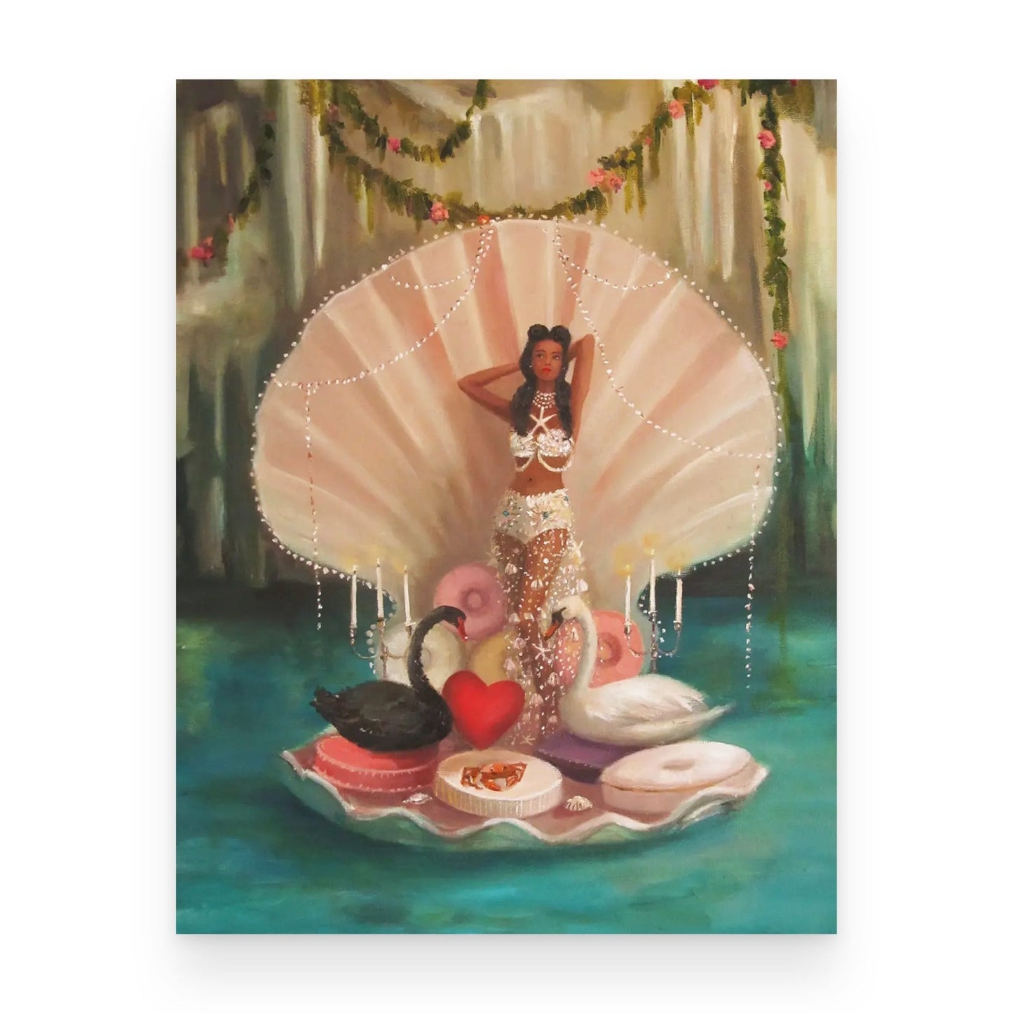 "Venus In Her Lair" Art Print - 8.5"x11" | Janet Hill Studio - Muse + Moonstone