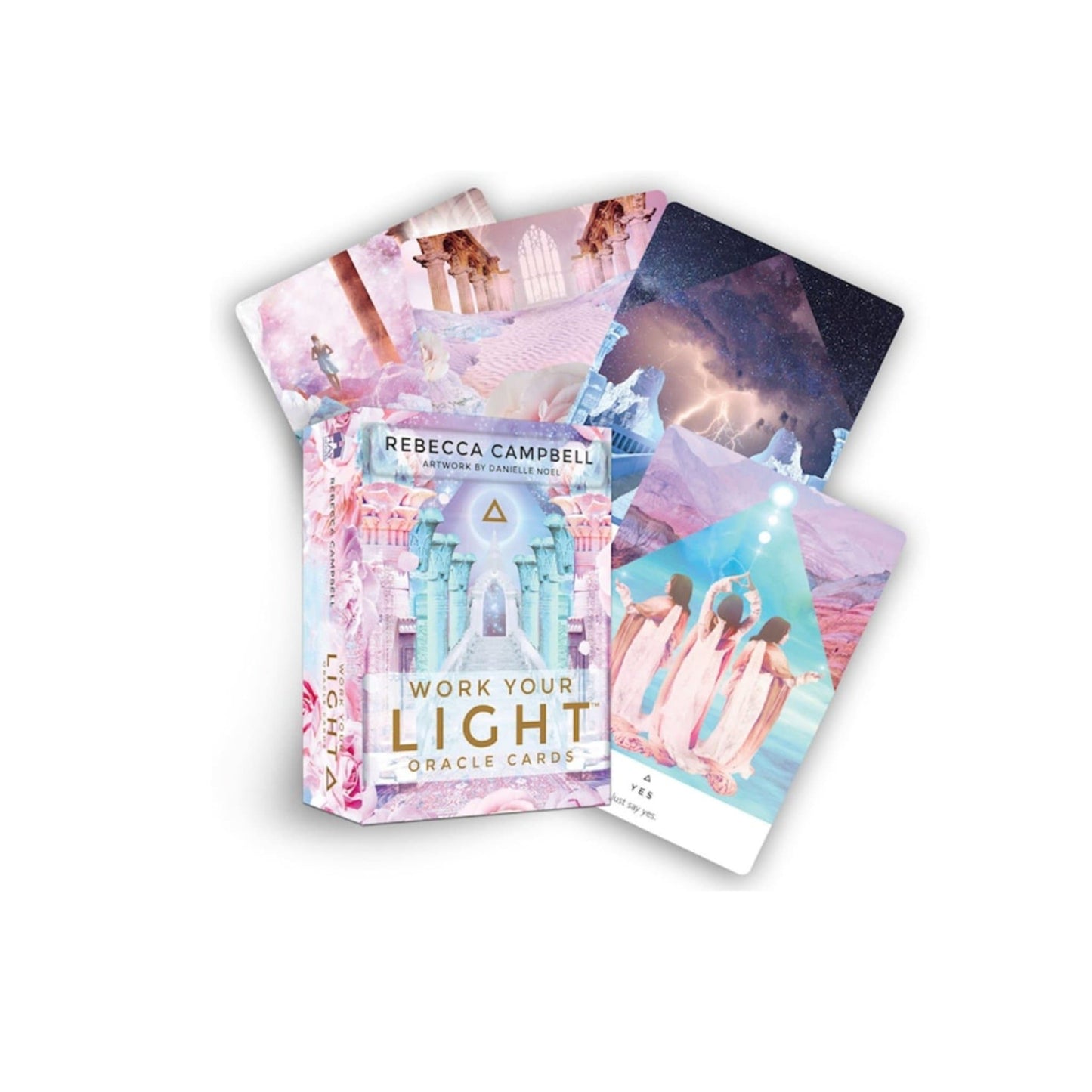 Work Your Light Oracle Card Deck by Rebecca Campbell - Muse + Moonstone