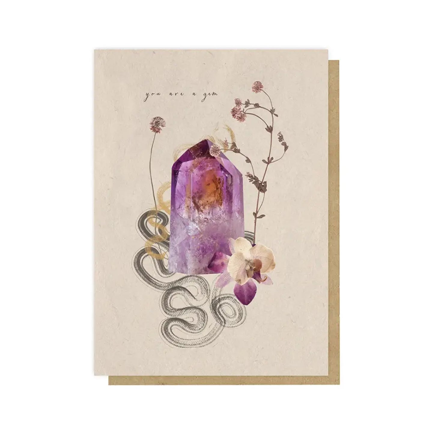 You Are A Gem - Greeting Card | PAPAYA - Muse + Moonstone