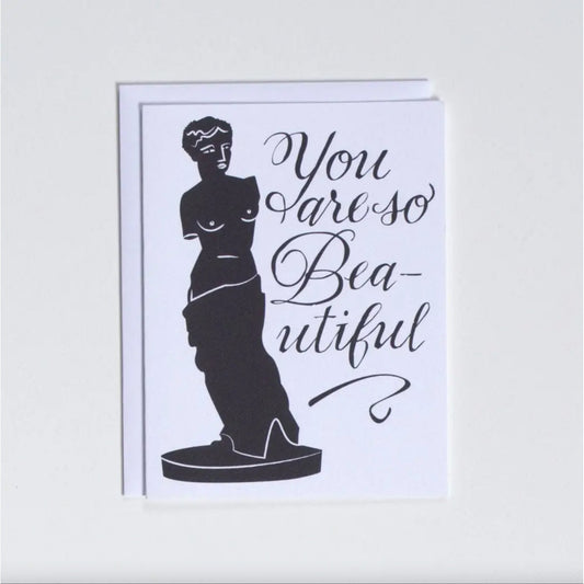 You Are So Beautiful Note Card | BANQUET WORKSHOP - Muse + Moonstone