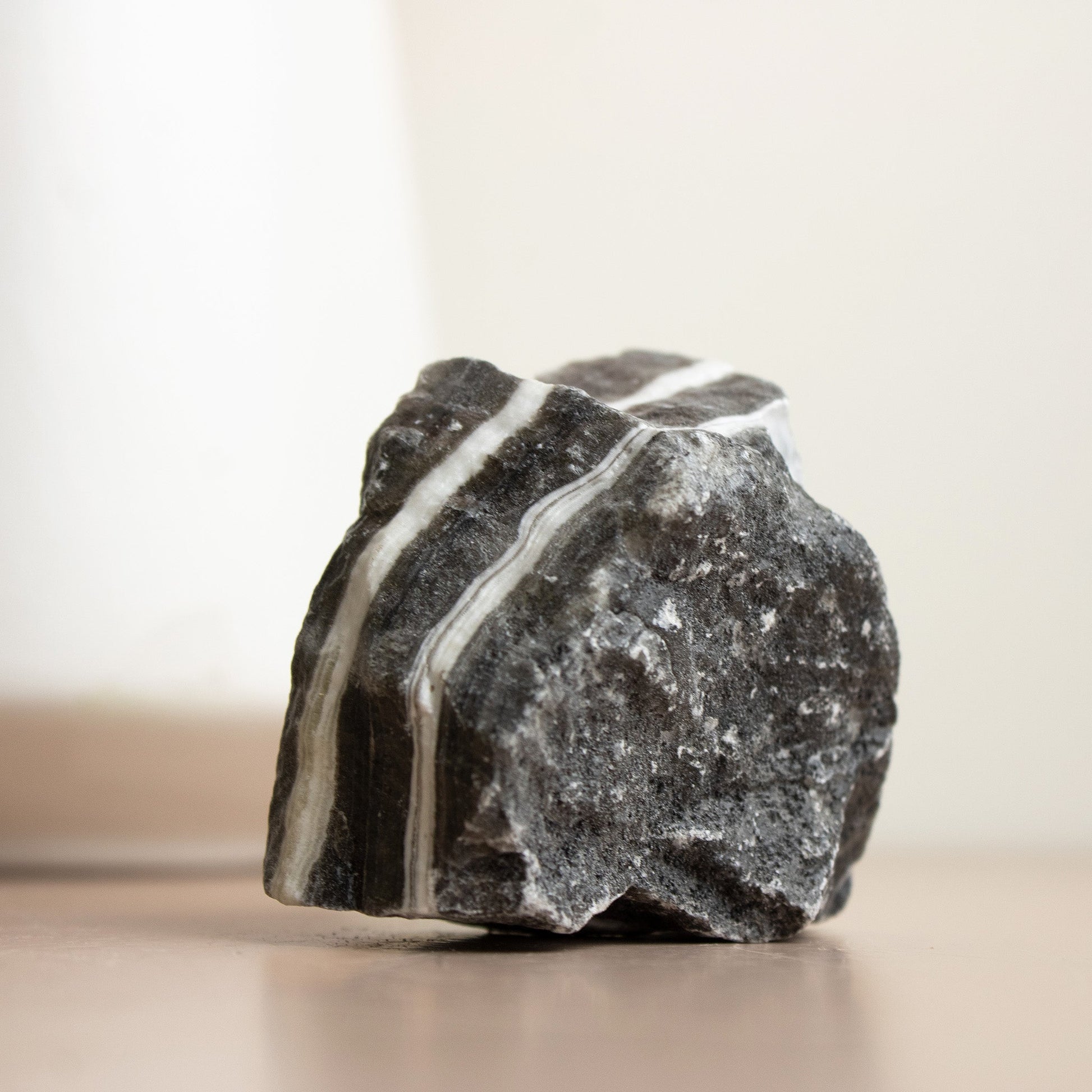Zebra Calcite - Rough Crystals - Muse + Moonstone